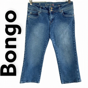 BONGO Medium Blue Wash Women’s Capris Jeans Size 7